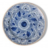 DUTCH DELFT BLUE AND WHITE EAR