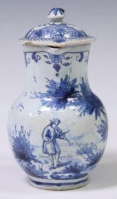 DUTCH DELFT BLUE & WHITE CRUET