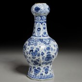 DUTCH DELFT FACETED GARLIC MOU