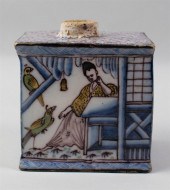 DUTCH DELFT POLYCHROME-DECORAT