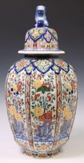 DUTCH DELFT RIBBED OCTAGONAL B