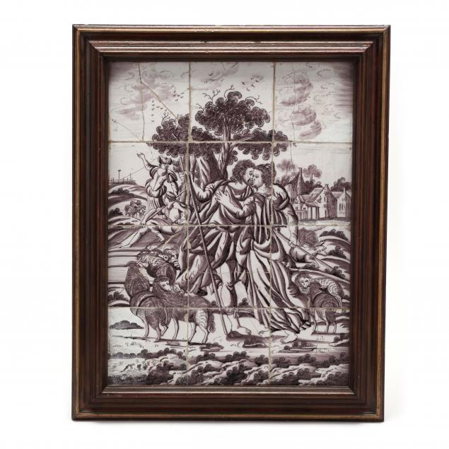 DUTCH DELFT SHEPHERD GENRE SCENE
