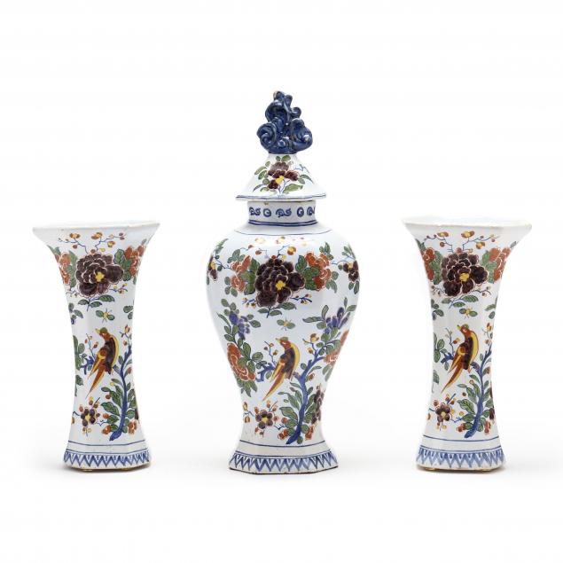 DUTCH DELFT THREE PIECE