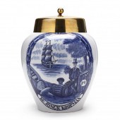 DUTCH DELFT TOBACCO JAR DE JON