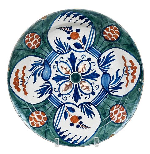DUTCH DELFTWARE POLYCHROME