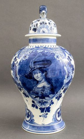 DUTCH DELFTWARE REMBRANDT COVE