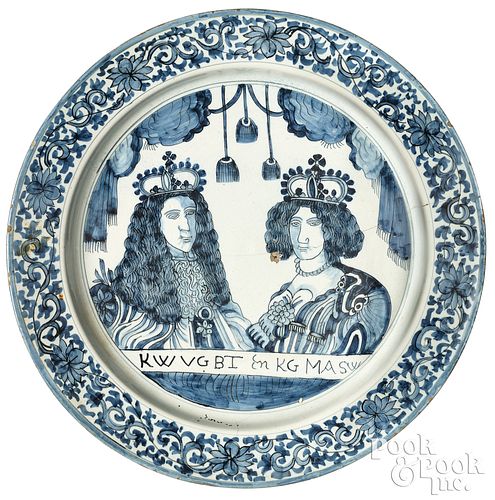 DUTCH DELFTWARE WILLIAM AND MARY