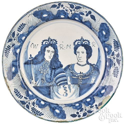 DUTCH DELFTWARE WILLIAM AND MARY