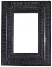DUTCH, EBONIZED RIPPLE FRAME -
