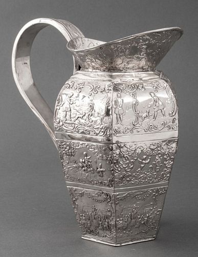 DUTCH EXPORT REPOUSSE SILVER
