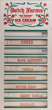 DUTCH FARMS ICE CREAM HANGING