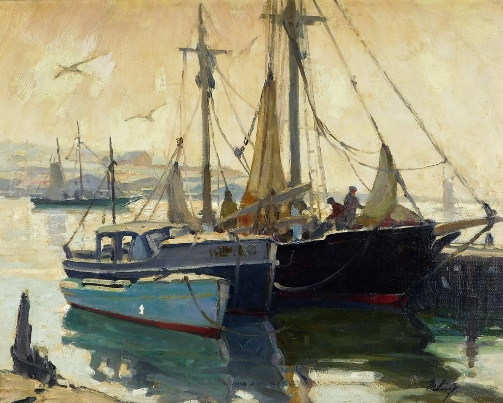 DUTCH IMPRESSIONIST O/C MARITIME
