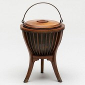 DUTCH INLAID MAHOGANY COVERED