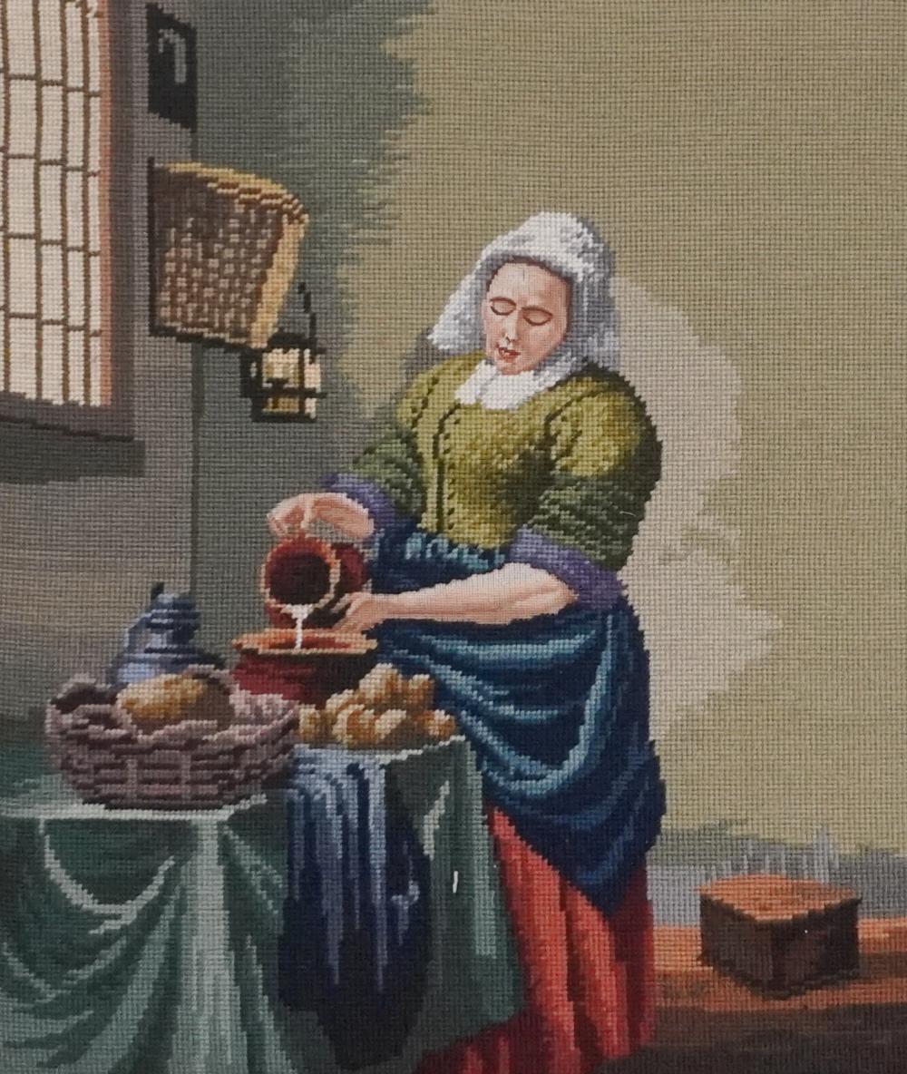 DUTCH INTERIOR SCENE OF A WOMAN