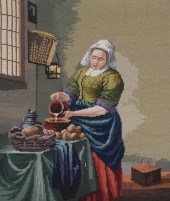 DUTCH INTERIOR SCENE OF A WOMA