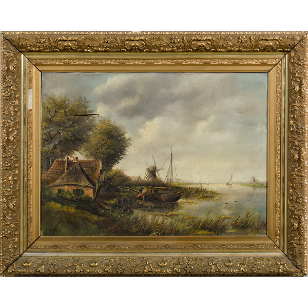 Dutch Landscape Late 19th century a