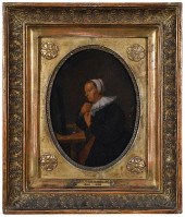 DUTCH-LEIDEN SCHOOL PAINTING(1