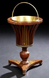 Dutch Mahogany Jardiniere/Beve
