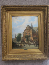 DUTCH MARKET DAY OIL ON BOARD,