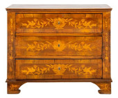 DUTCH MARQUETRY CHEST OF DRAWE