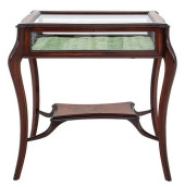 DUTCH MARQUETRY DISPLAY TABLE,