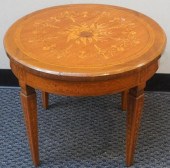 DUTCH MARQUETRY FRUITWOOD GUER