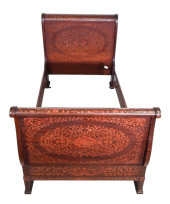DUTCH MARQUETRY SATINWOOD INLA