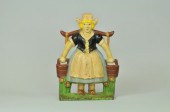 DUTCH MILKMAID WITH PAILS DOOR