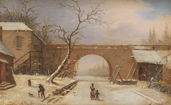 DUTCH MINIATURE (19TH CENTURY) 3 ½"