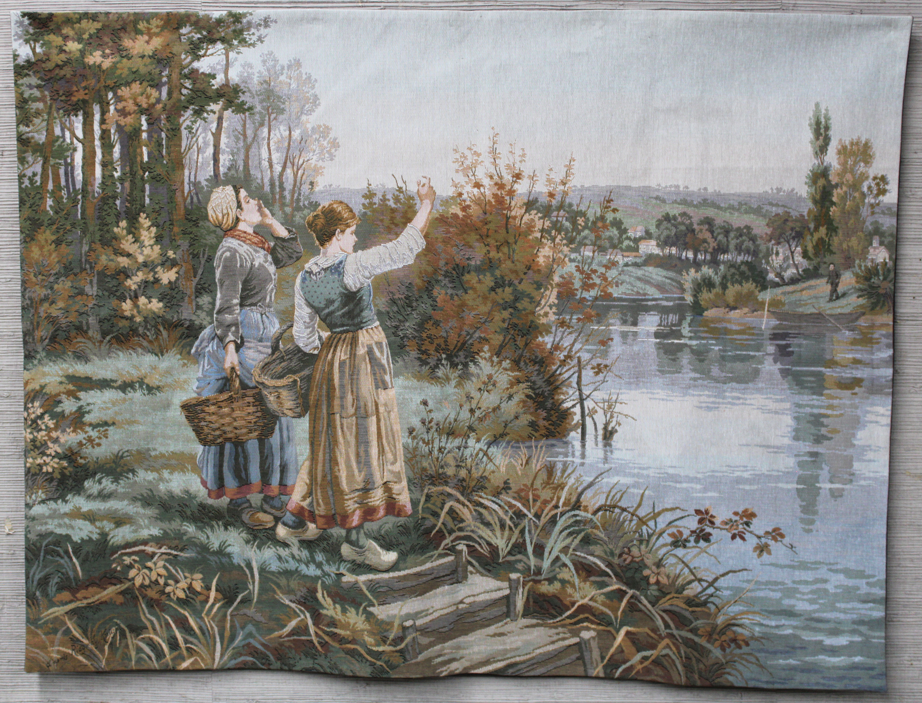 DUTCH NEEDLEPOINT TAPESTRY Dutch