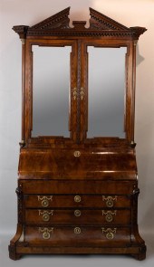DUTCH NEOCLASSICAL GILT-BRASS
