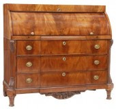 DUTCH NEOCLASSICAL MAHOGANY CY