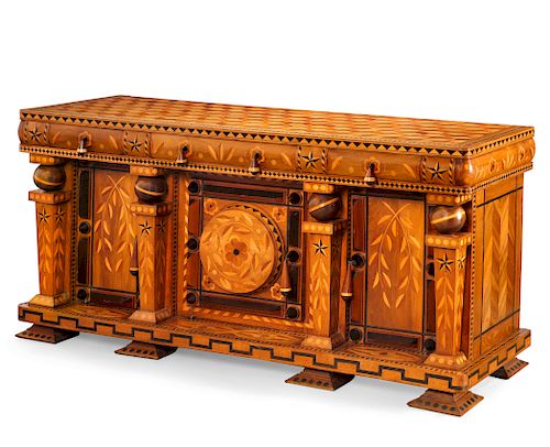 DUTCH NEOCLASSICAL MARQUETRY,