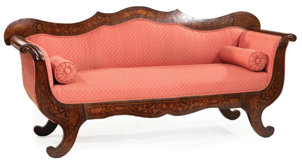 DUTCH NEOCLASSICAL MARQUETRY WALNUT