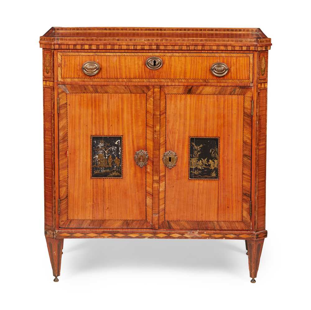 DUTCH NEOCLASSICAL SATINWOOD AND
