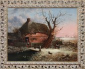 Dutch oil on canvas painting,