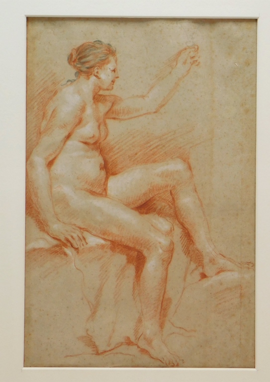 DUTCH OLD MASTERS NUDE FIGURE STUDY