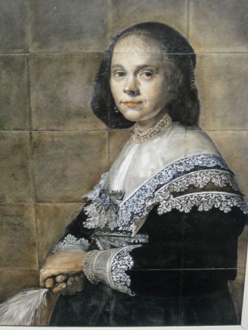 Dutch Painting on Tiles Old Style