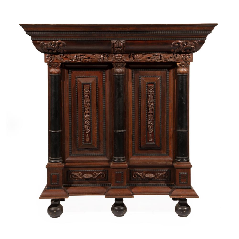 DUTCH PARCEL EBONIZED OAK