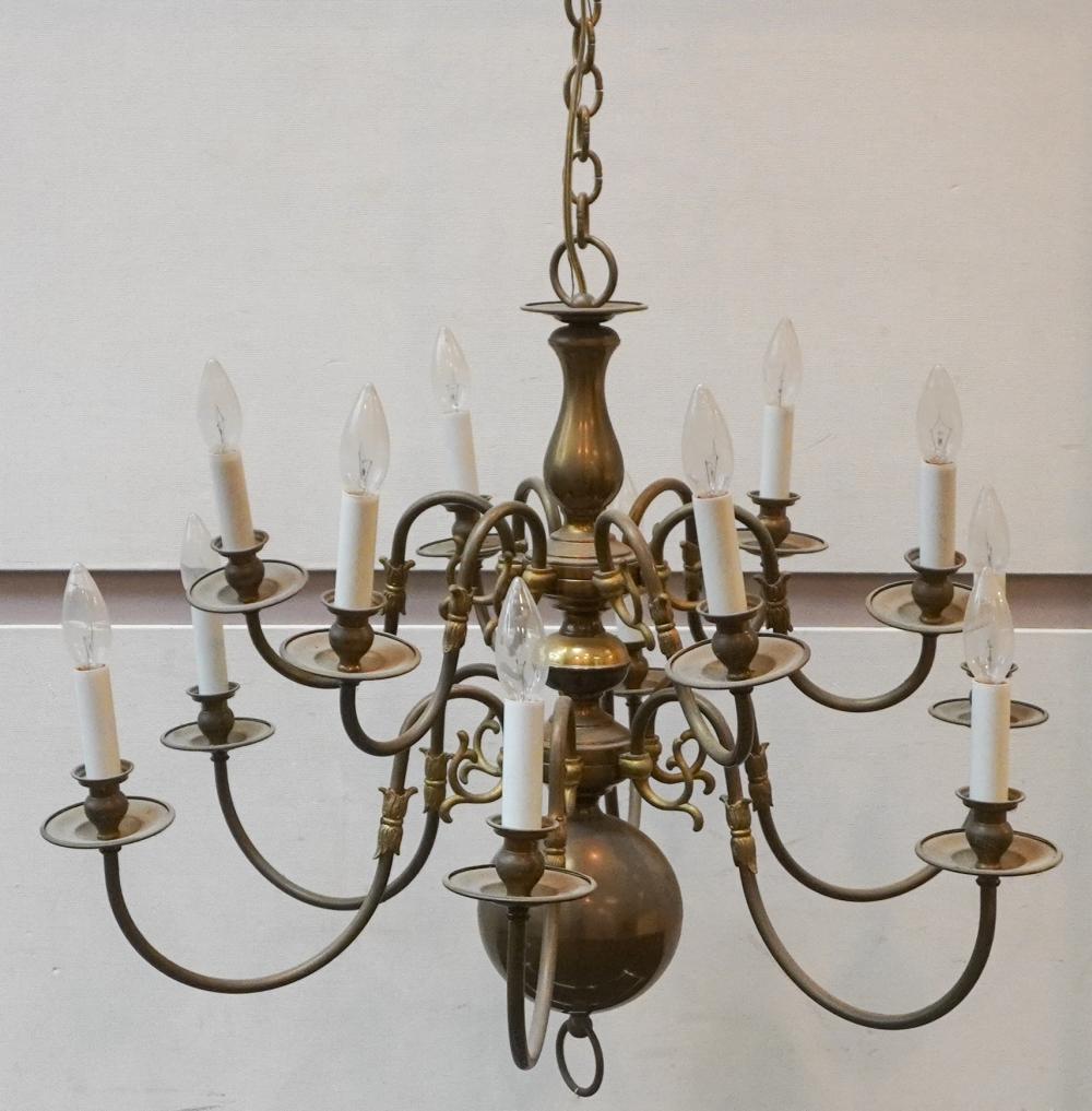 DUTCH ROCOCO STYLE BRASS FINISH