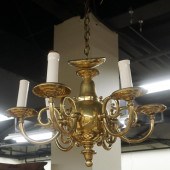 DUTCH ROCOCO STYLE BRASS SIX-A
