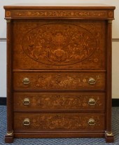 DUTCH ROCOCO STYLE FLORAL MARQ