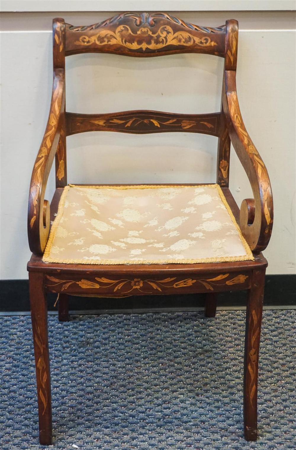 DUTCH ROCOCO STYLE SATINWOOD