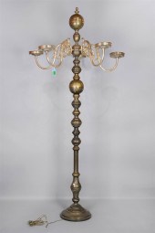 DUTCH ROCOCO STYLE SILVERED BR