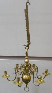 DUTCH ROCOCO STYLE SOLID BRASS
