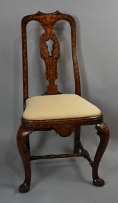 DUTCH ROCOCO WALNUT MARQUETRY