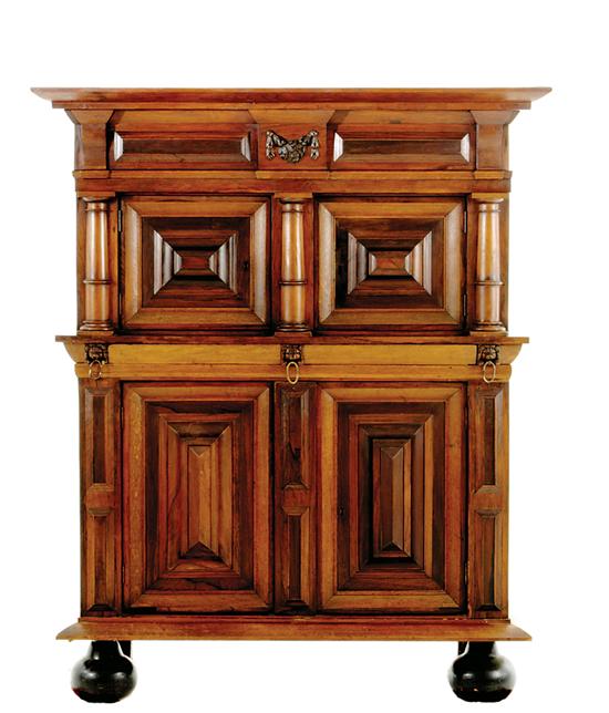 Dutch rosewood and oak kas 18th