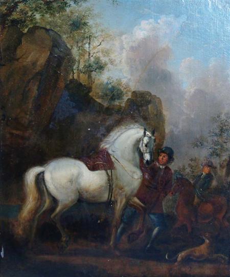 Dutch School 18th Century Hunting