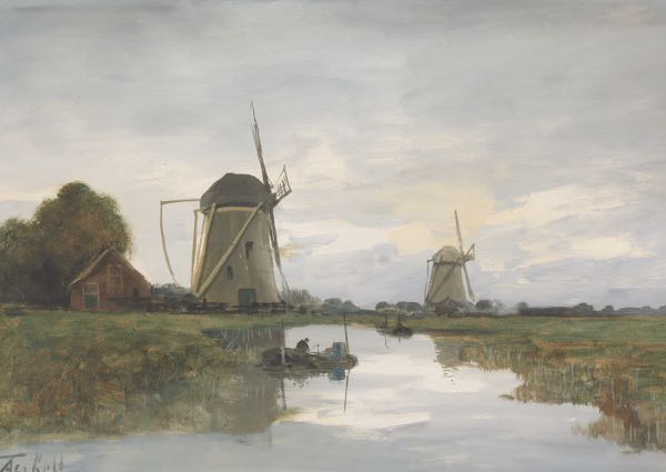 DUTCH SCHOOL, 20TH CENTURY 11" x 15