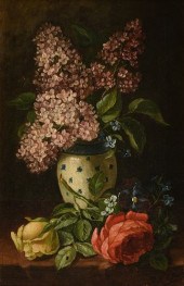 DUTCH SCHOOL, A PAINTING, "FLO